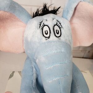 Kohls Cares Dr Seuss Horton Hears A Who Plush Blue Elephant Stuffed Animal 10"